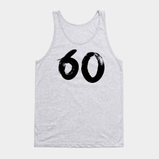 Number 60 Tank Top